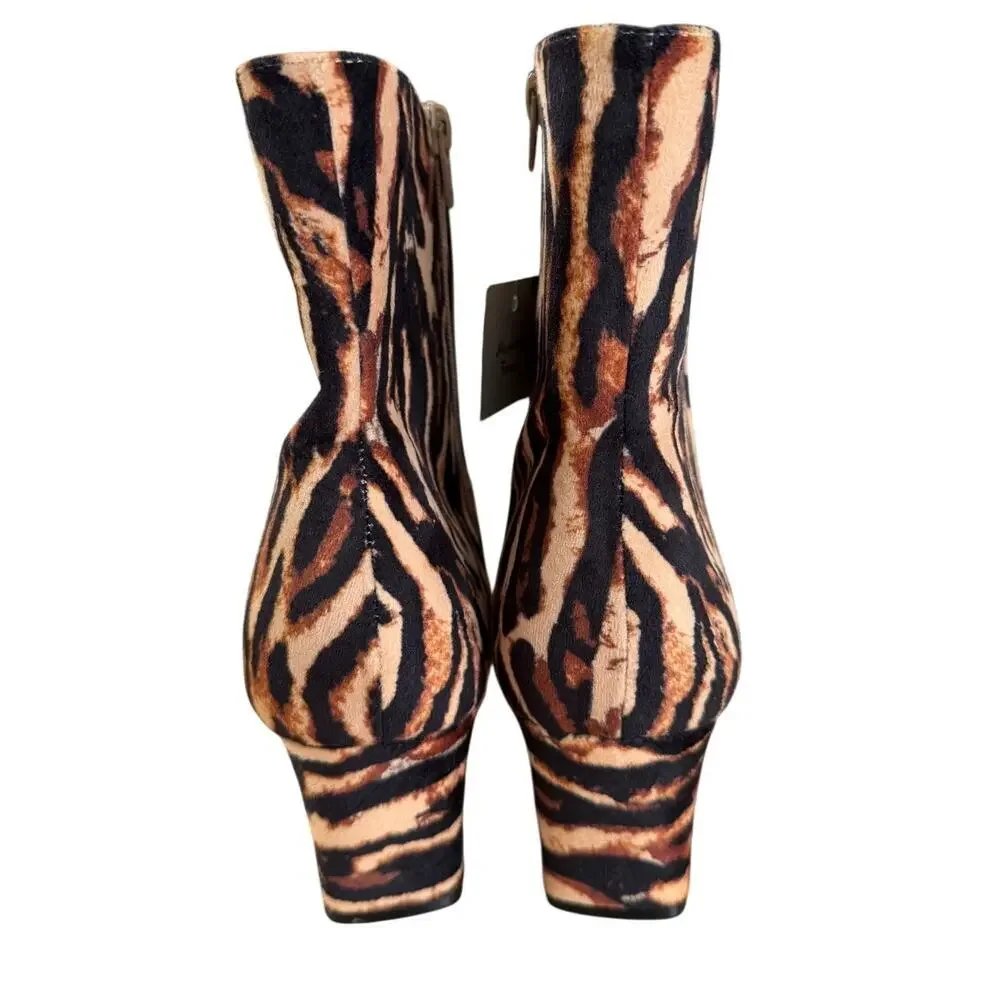 NEW Women's Tigris Ankle Boots Brown/Tan Size 9.5M